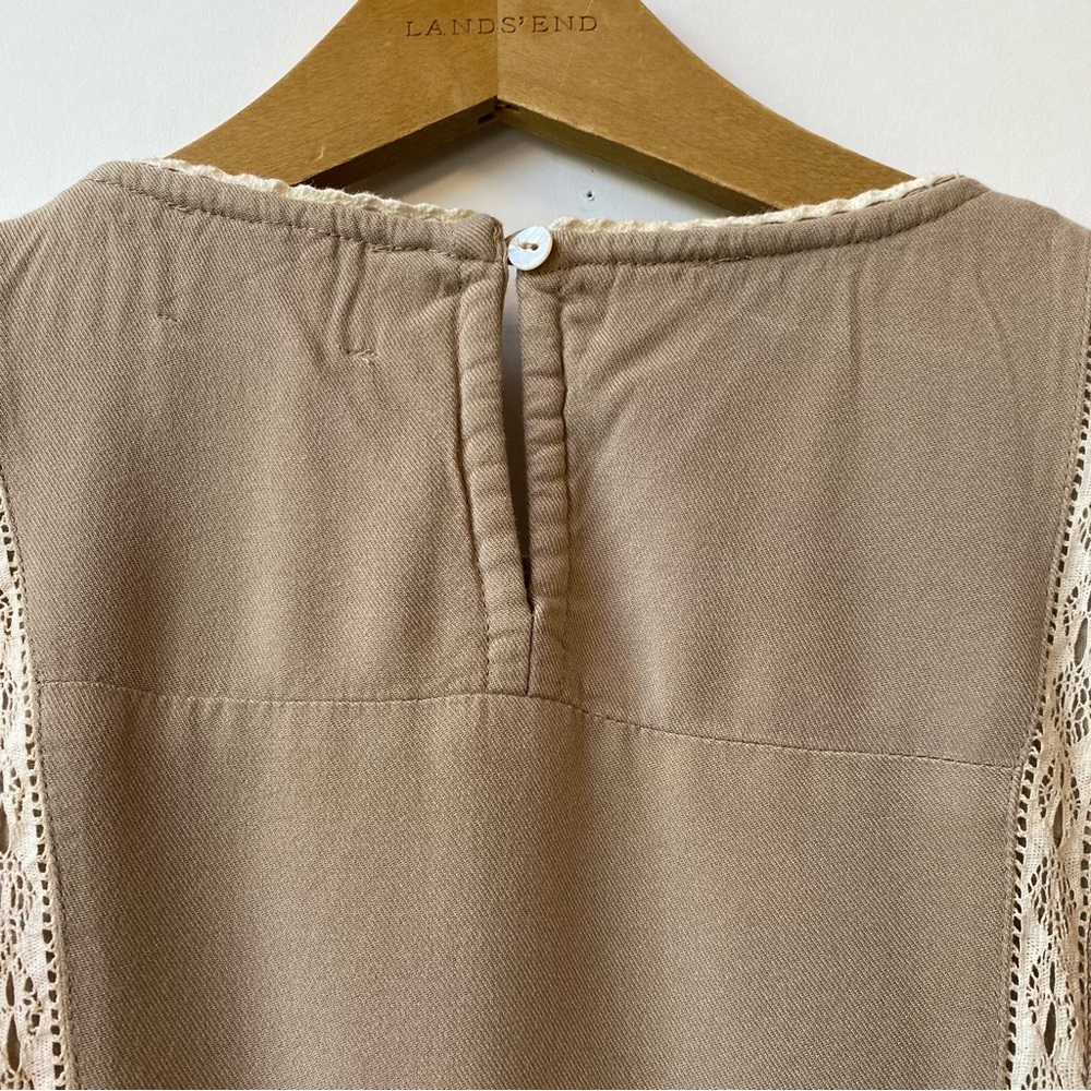 Bohme Beige Ruffled Blouse - Picture 8 of 9